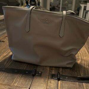 kate spade grey shoulder bag